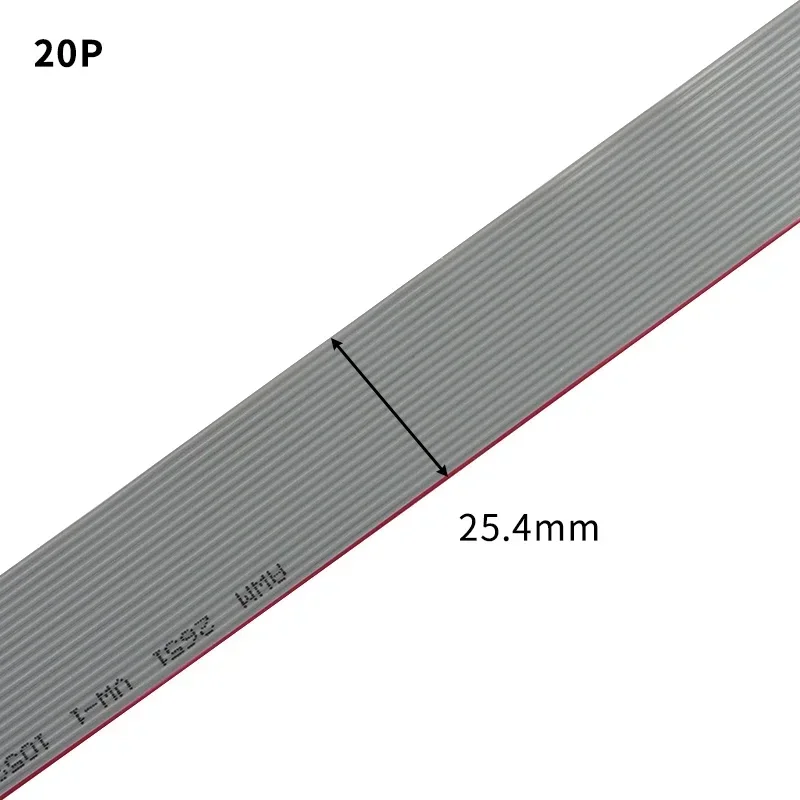 

Медный плоский ленточный кабель UL2651 28AWG серый