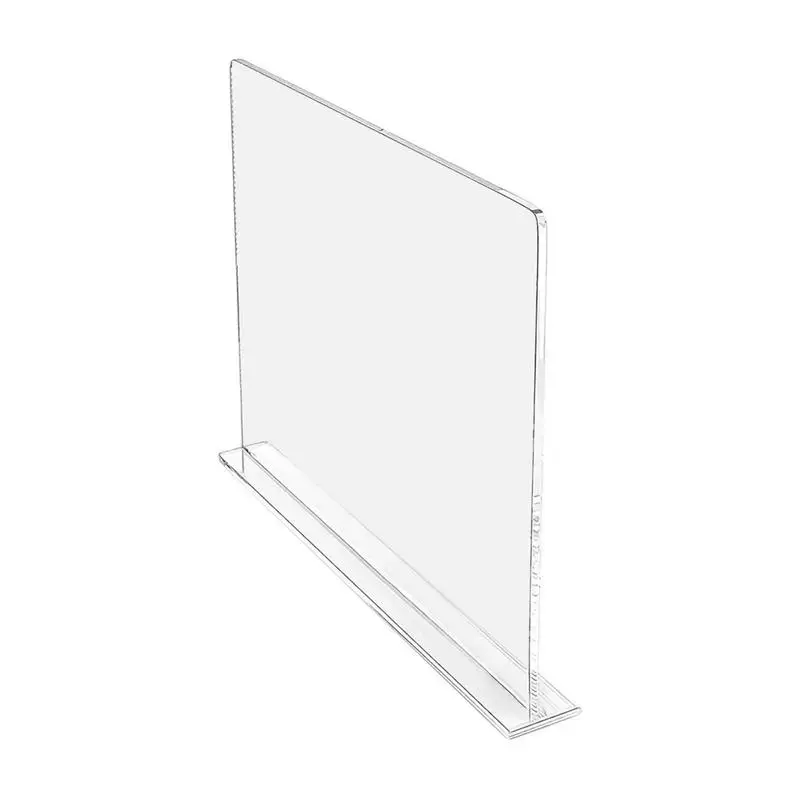 

Акриловые разделители для полки, домашние прозрачные разделители для книжной полки, удобные прозрачные разделители для шкафа, аксессуар для разделения