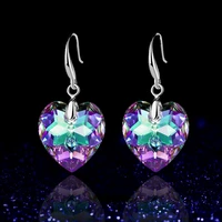 fashion earrings for women ocean star crystal pendant earrings feminine temperament bride wedding jewelry earrings wholesale