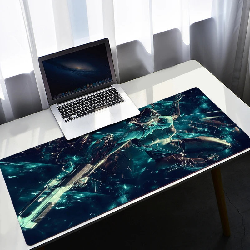 

Mause Pad Warframe Office Accessories Gamer Keyboard Computer Table Pc Gaming Mouse Mats Mousepad Cabinet Desk Mat Anime Carpet