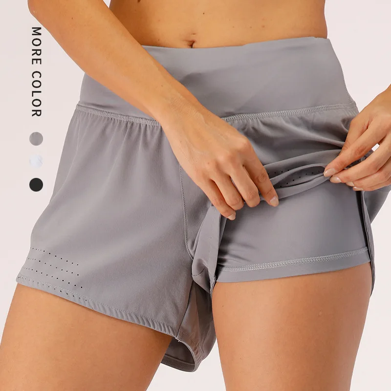 Women Fitness Yoga Shorts Sport Spandex Gym Shorts Quick-dry Yoga Athletic Beach Shorts Running Women Workout Sweat Leggings