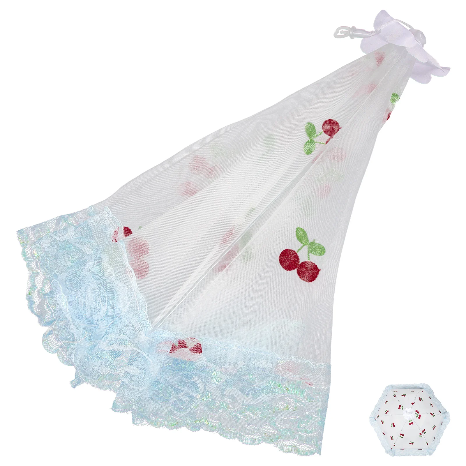 

Outdoor Cake Accessories Tents Foldable Multi-purpose Folding Dishes Covers Round Netting Dining Table