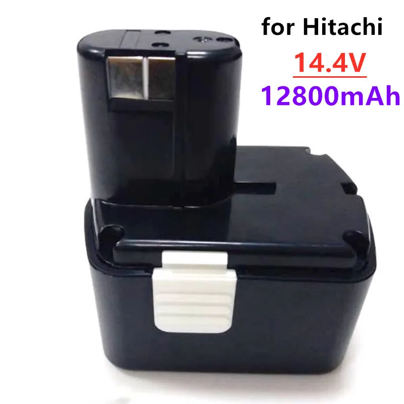 

New Rechargeable Power Tool for Hitachi 14.4V 12800mAh Battery NI-CD for DS14DVF3 EB1414S EB1412S EB1414 EB1414L CJ14DL DH14D