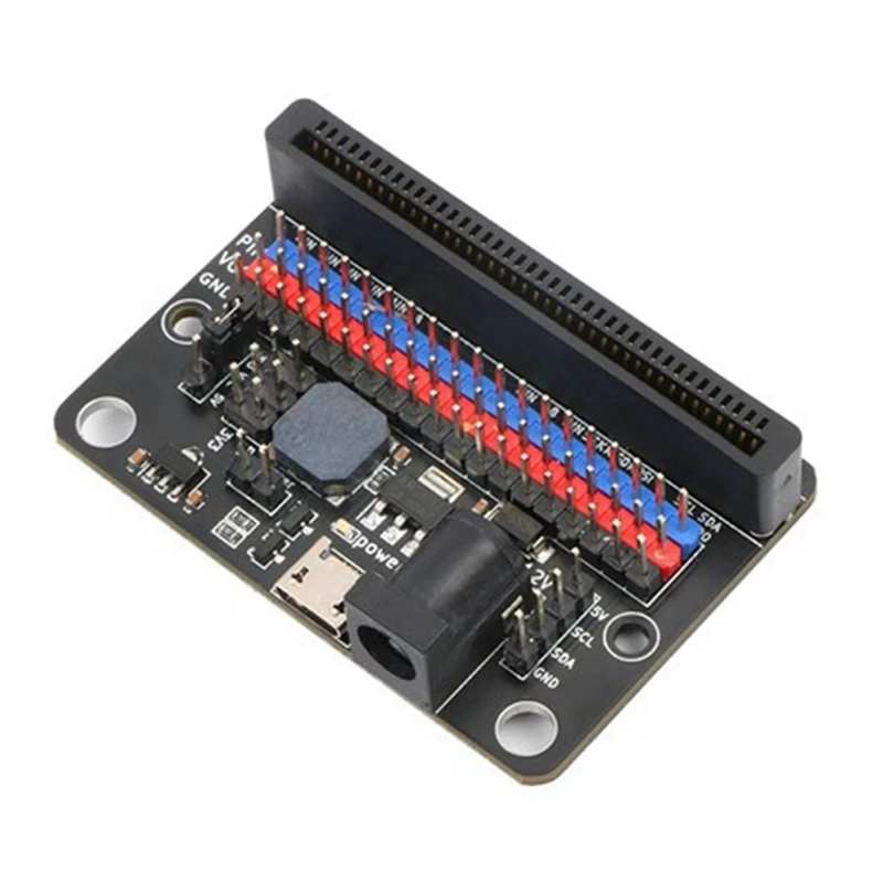 

Плата расширения Microbit Micro-Bit, 1 шт., плата адаптера для платы улучшения ввода-вывода питания 5 В