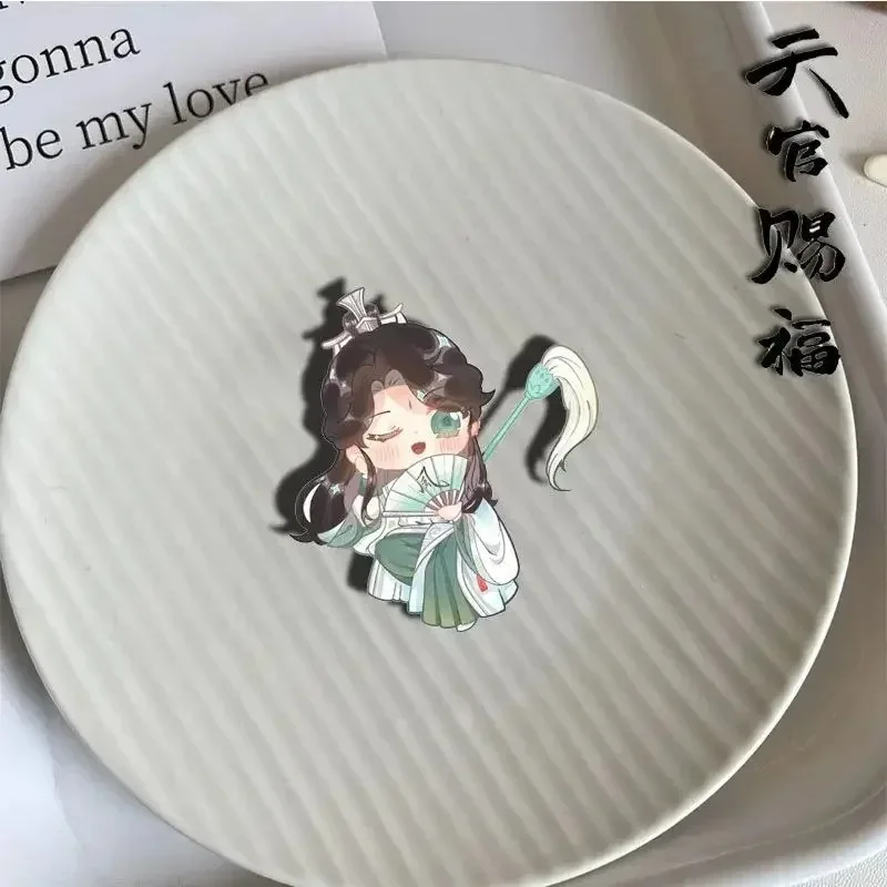 Фото Tian Guan Ci Fu акриловый значок Hua Cheng Xie Lian броши для женщин аниме Feng Shi Qi Rong He Xuan модные булавки ювелирные изделия №4