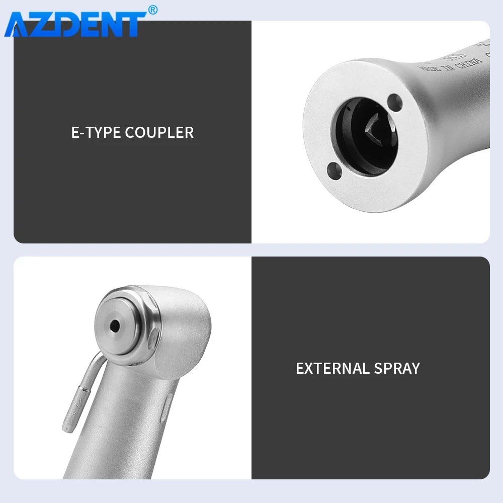 Наконечник для зубного импланта AZDENT Редукционный угловой патрон с кнопкой 20:1