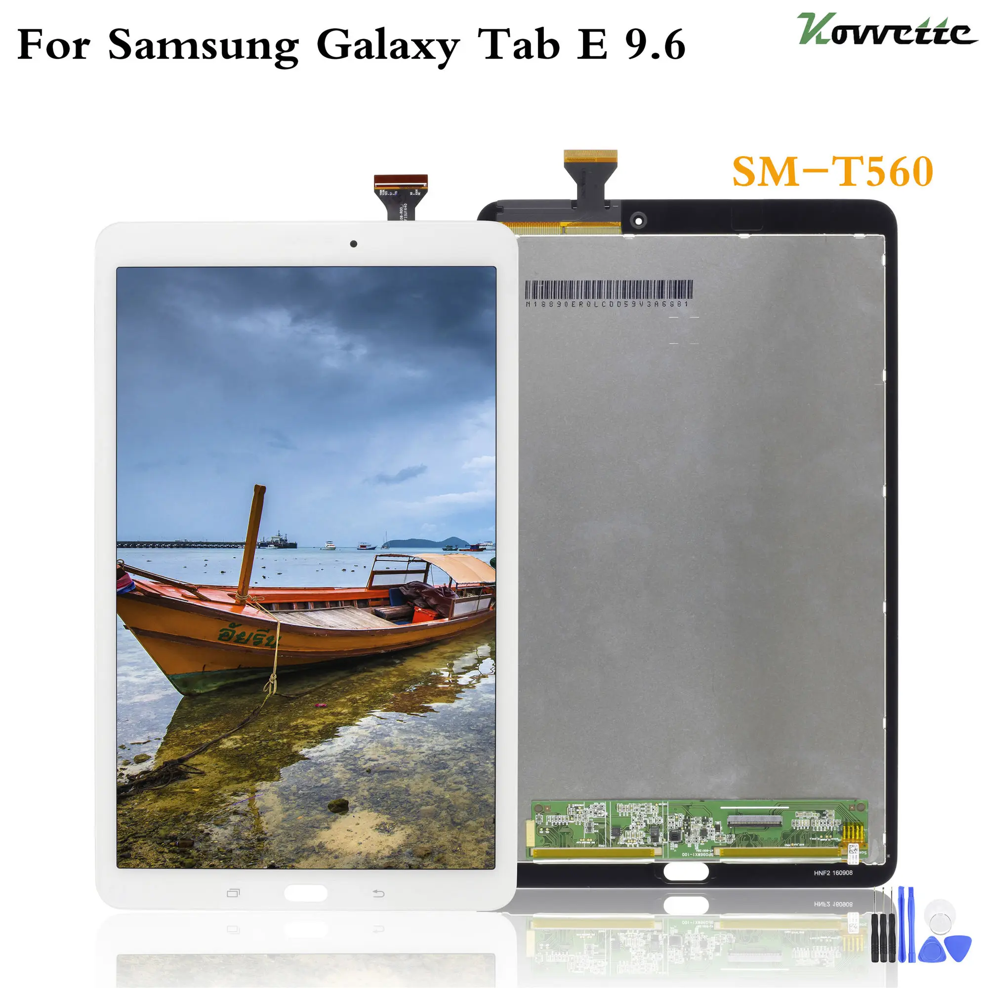 

Замена сенсорного ЖК-экрана, 9,6 дюйма, подходит для Galaxy Tab E T560 T561 Φ