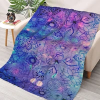 bohemian2 throw blanket flannel soft bed blankets bed and sofa sheetssofa covers all season bedroomoutdoor camping picnic