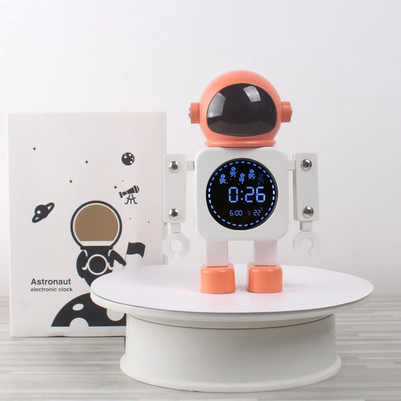 Digital Display Luminous Student Boy And Girl Children's Bedroom  Astronaut