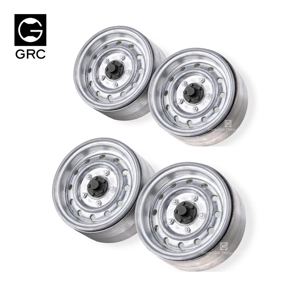 Фото Металлическая 1,9 дюймовая Ступица колеса GRC, обод, Beadlock для 1/10 TRAXXAS TRX4 G500 TRX6 G63 Axial SCX10 D90 D110 90046 CC01 Радиоуправляемый гусеничный автомобиль №4