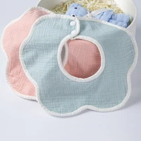 0 1 year old cotton baby saliva towel cotton waterproof autumn and winter thickening newborn bib