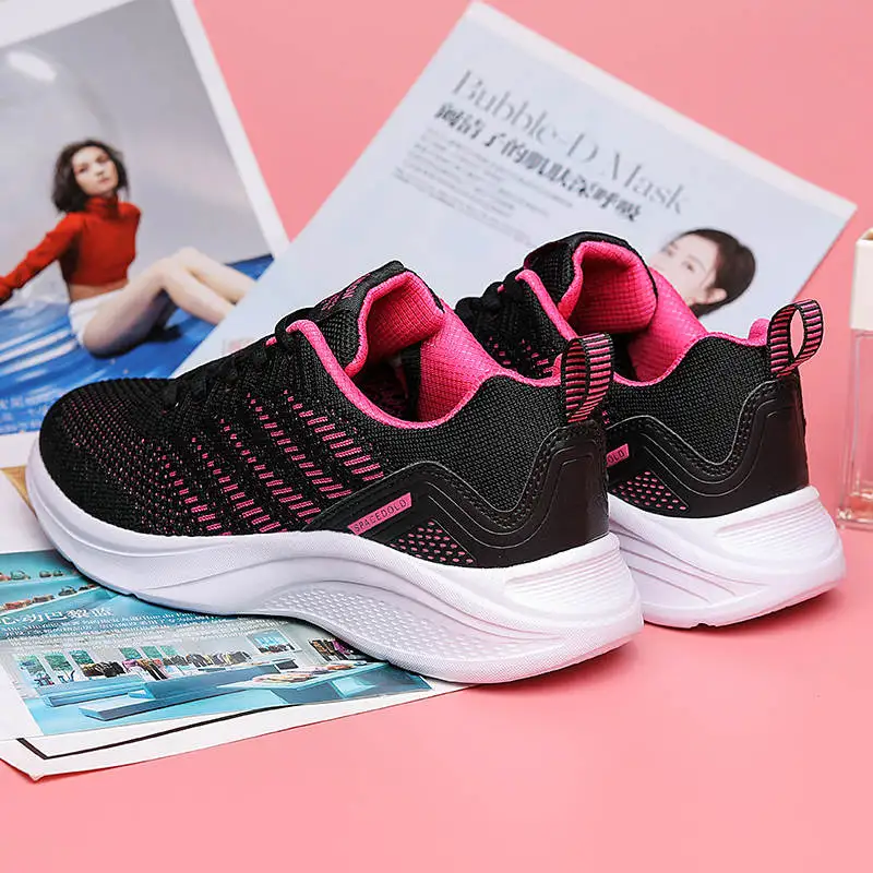 

Женские кроссовки для бега, Спортивная Женская Повседневная теннисная обувь для йоги, роскошные брендовые белые кроссовки 2021, женская спор...