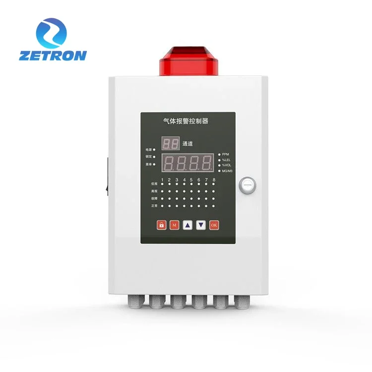 Zetron TH100 MODBUS RS 485/4-20 мА Четырехдорожный газовый контроллер Панель управления газом