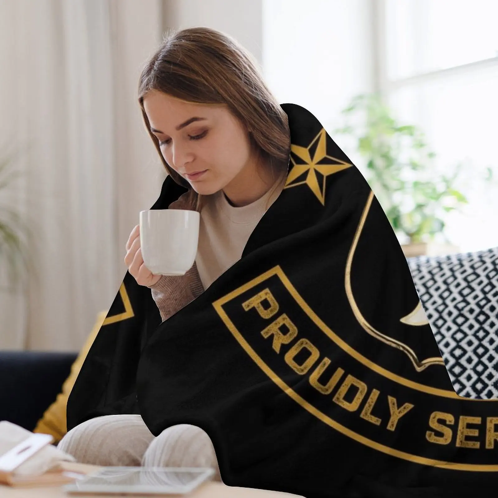 Десантник 101-я воздушно-десантная дивизия гордое обслуживание пледы кровать