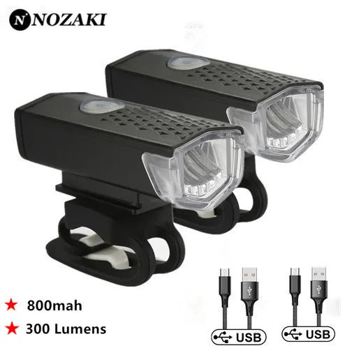 

Waterproof Bike Bicycle Light USB LED Rechargeable Set Mountain Cycle Front Back Headlight Lamp Flashlight Bicycle Accessories