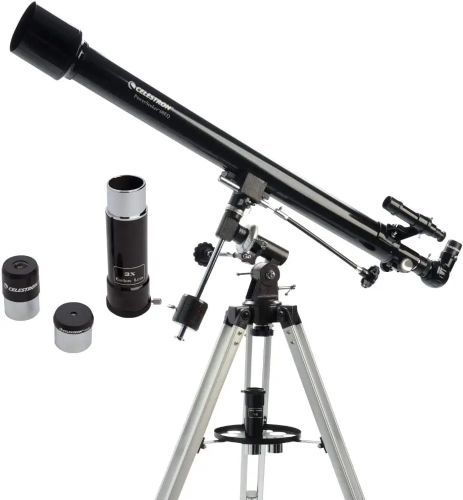 

70EQ Telescope - Manual German Equatorial Telescope for Beginners-Compact and Portable-BONUS Astronomy Software - 70mm Aperture