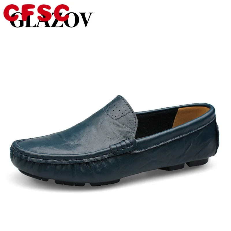 

Мокасины мужские из натуральной кожи, на плоской подошве, размеры 36-50