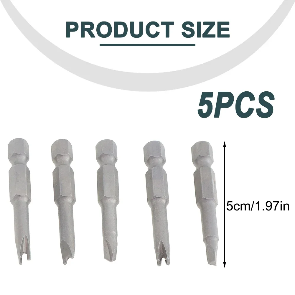 223222222 5 шт. 50 мм набор отверток специальной формы U-образная Y-образная форма