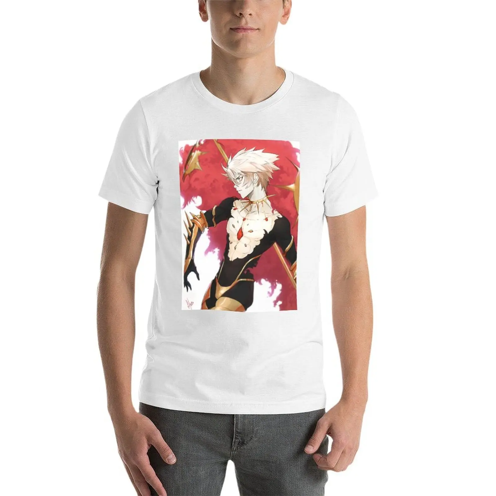 Фото Футболка FGO Karna, мужские футболки, хлопковая футболка, персонализированные футболки для мужчин, мягкая хлопковая футболка №3