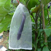 10 pcs white net bag garden insect barrier net protect bags plant seed carrier bag mosquito bug insect barrier bird net
