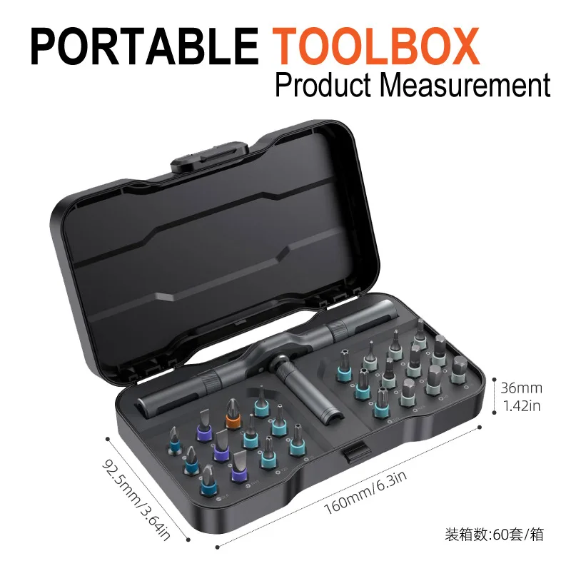 

Набор ручных инструментов с храповым механизмом 24 предмета