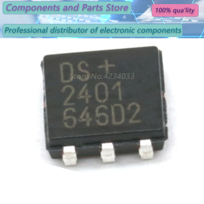 

10 шт. DS2401P DS2401 DS240 TSOC-6 new100% DS2401P