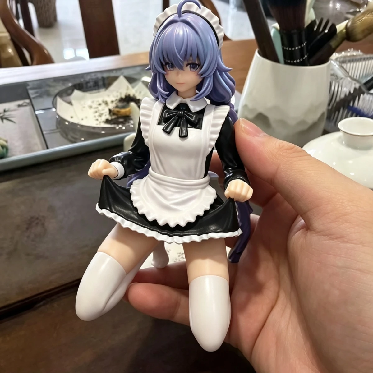 Коллекционная аниме-фигурка Рокси Мигурдии в образе горничной из Mushoku Tensei, 14 см, из ПВХ, с подвижными суставами, статуэтка, украшение для рабочего стола, подарок (art.: 3920dc44f22aa) - 3920dc44f22aa