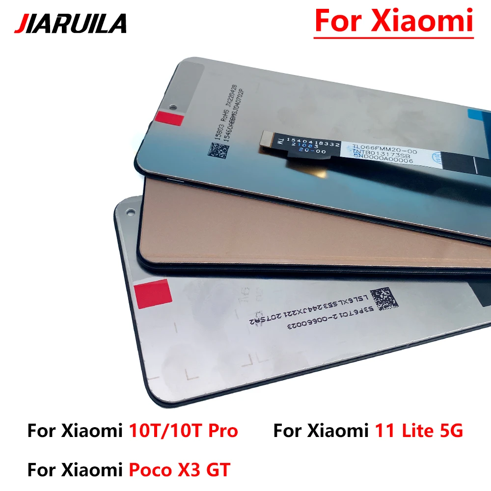 Новый протестированный дисплей для Xiaomi Mi 11 Lite 5G 10T Pro 11T ЖК сенсорный экран