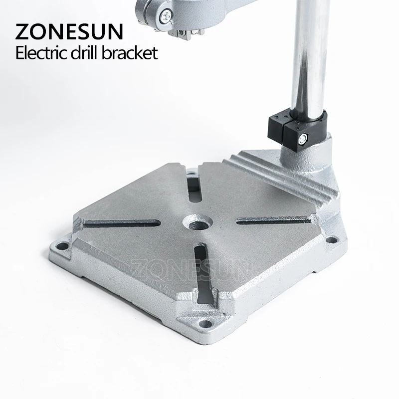Фото ZONESUN: Фиксированный держатель для электрической дрели, кронштейн для шлифовальной машины Dremel, подставка-зажим, аксессуары для шлифовальных машин для деревообработки №3