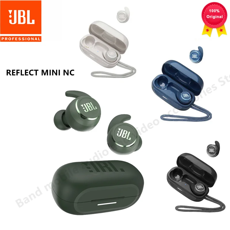 

JBL REFLECT MINI NC True Wireless Bluetooth Headphones Sports Headset Hi-Fi Music Earphones Noise Reduction Stereo with Mic