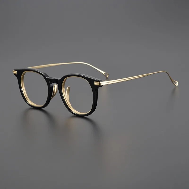 

Дизайнерские брендовые нишевые винтажные квадратные ацетатные очки ручной работы с маленькой оправой для мужчин и женщин очки для чтения при близорукости