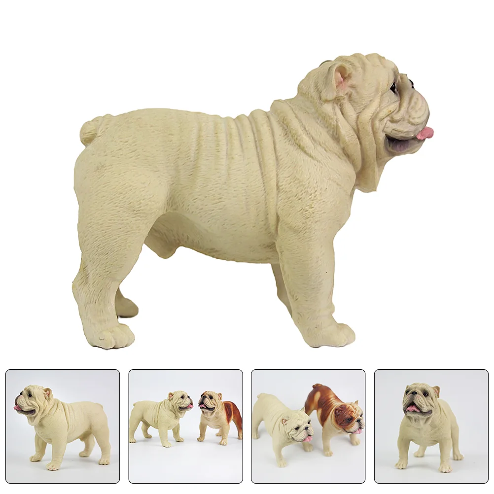 

Lucky Sculpture Photo Ornament Mini Dog Sculpture Toddler Jewelry Dog Ornaments The Dog Plastic Dog Sculpture