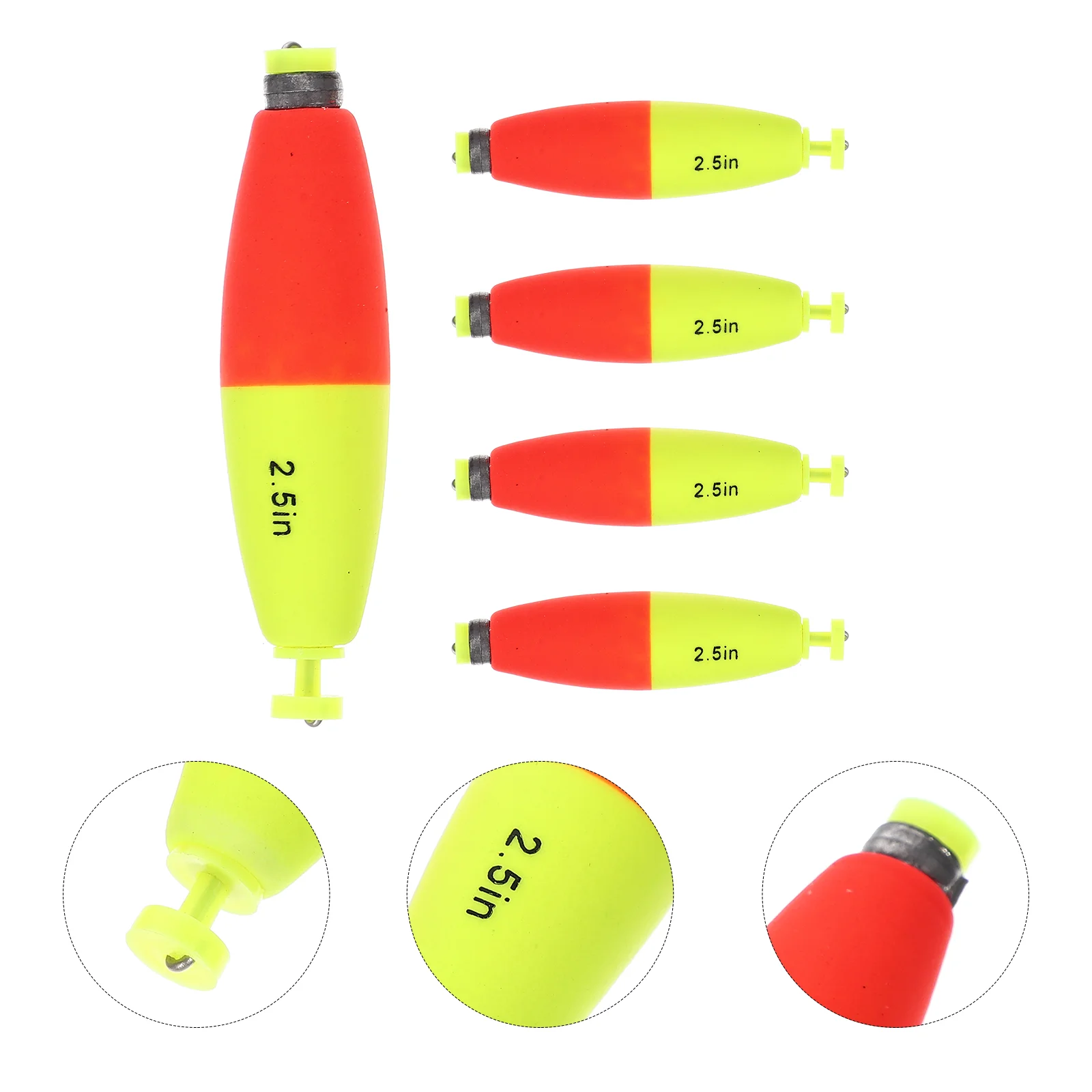 

5 Pcs Fishing Float Accessories Corks Supply Bobbers Catfish Floats Foams Tool Big Belly