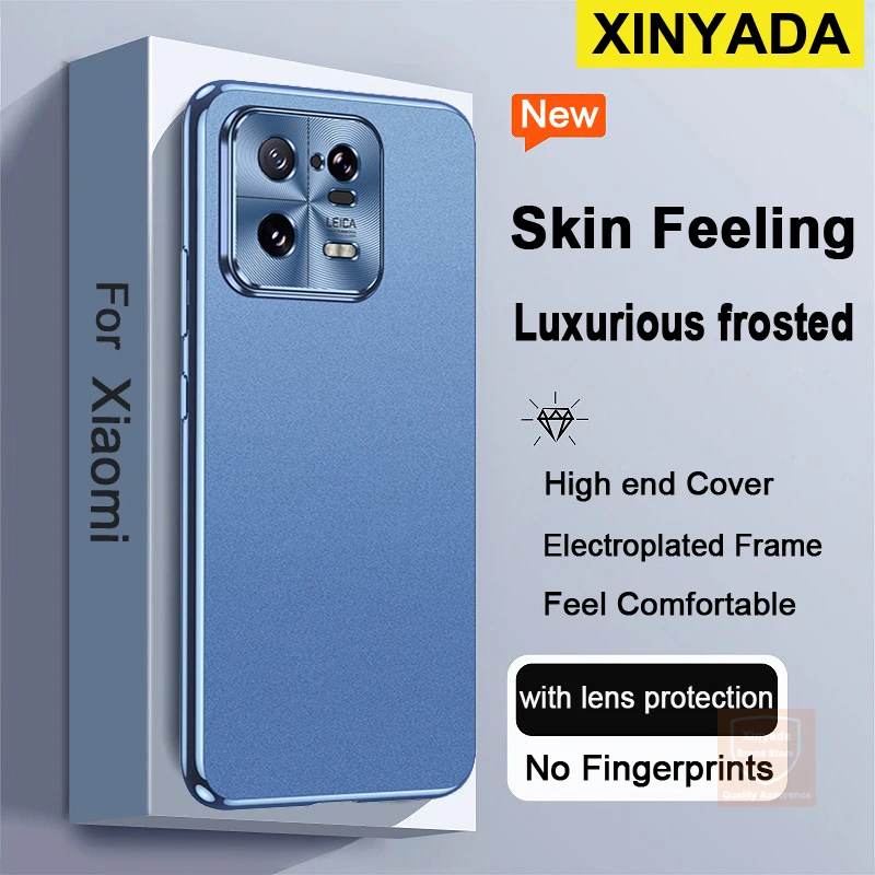 

For Xiaomi 13 Pro Case Texture Skin Feeling Matte Case For Xiaomi Mi 13 Pro Mi13 Cover Phone Bumper Shell Bag