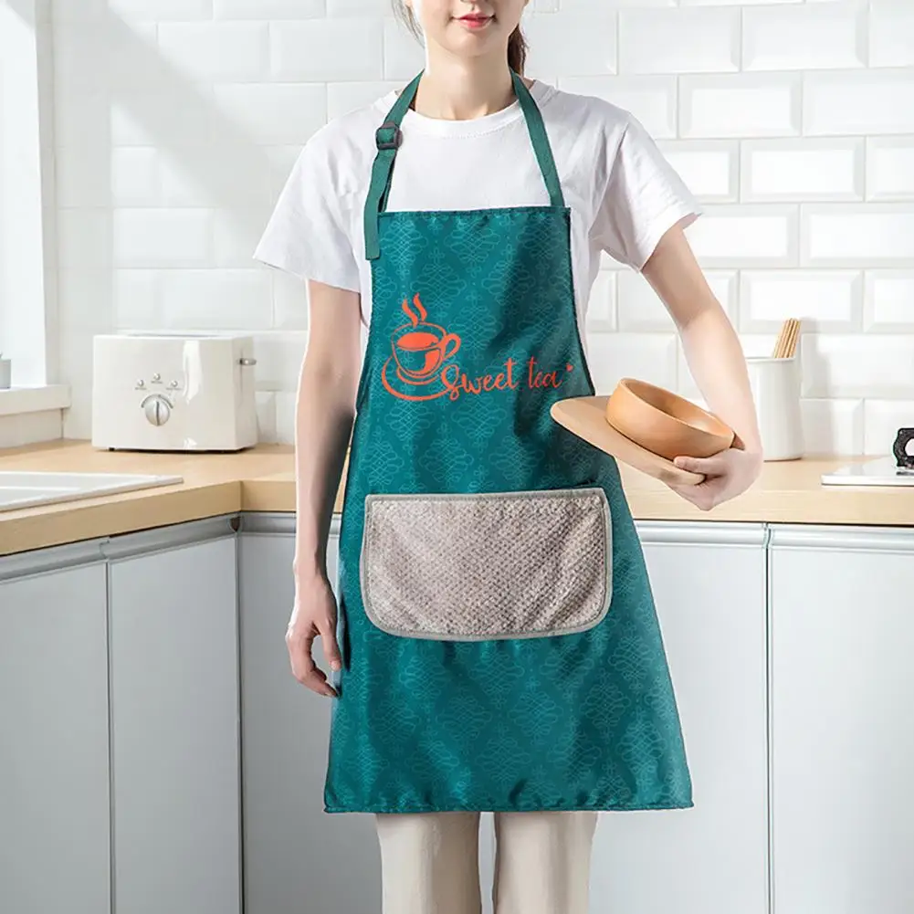 

Anti-Wrinkle Durable Ladies Fashion Garden Apron Water-proof Cooking Apron Scratch Resistant for Cleaning
