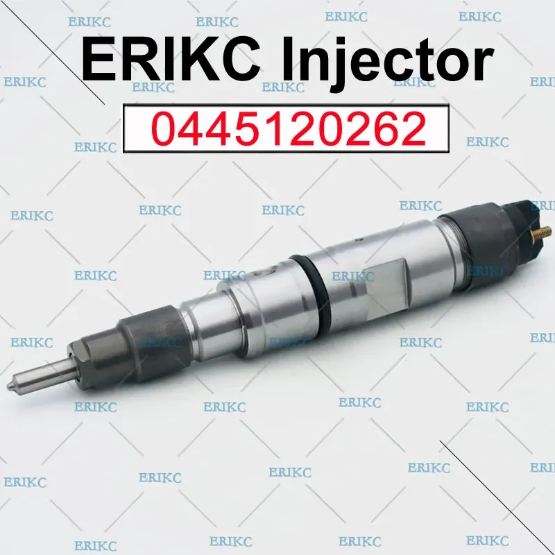 ERIKC 0445120262 Common Rail Auto Diesel Injector 0 445 120 262 CRIN Fuel Injection Pump Parts 0445 Sprayer
