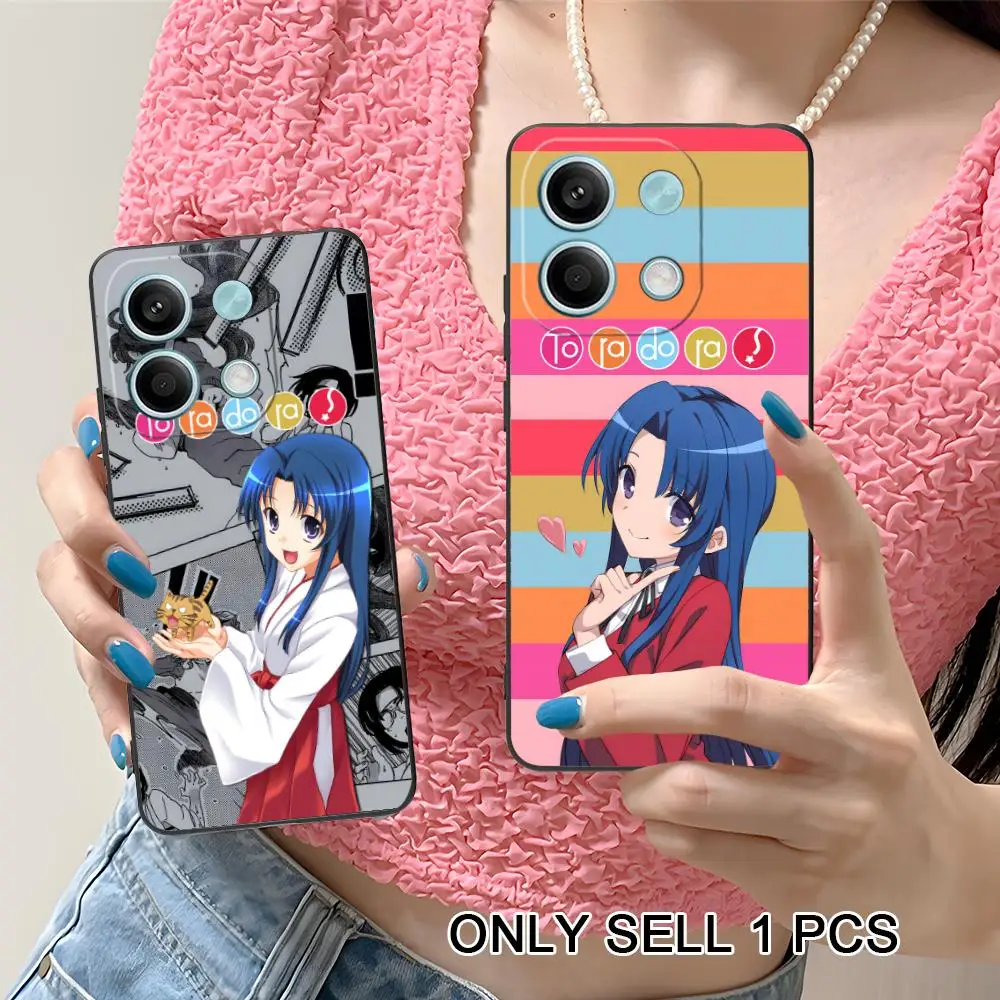 Фото Чехол для телефона Toradora Kawashima для Xiaomi Redmi Note 14 13 12 11 S Pro Plus 4G 5G, мягкий противоударный чехол из ТПУ №4