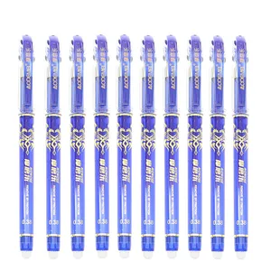 (1 шт. 0,38 мм-5 шт. сменный стержень 0,5 мм) может стереть синие и черные чернила волшебная ручка для детей студентов канцелярские принадлежности для школы и офиса