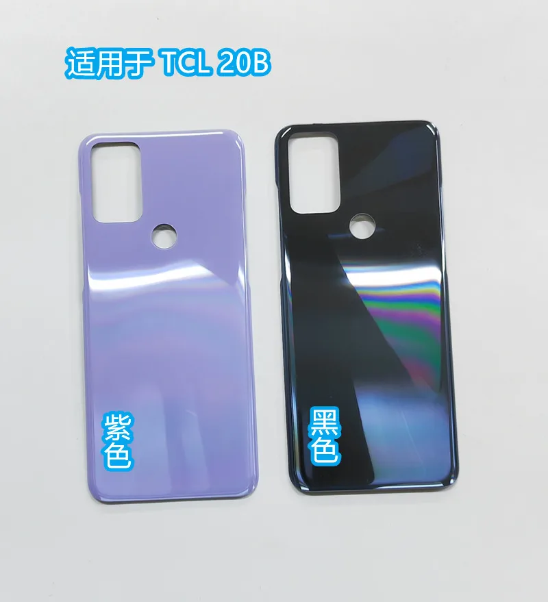 

Задняя крышка батарейного отсека TCL 20B 3D стеклянный корпус защитный чехол для телефона задняя крышка для tcl 20B 6159k 6159a замена корпуса