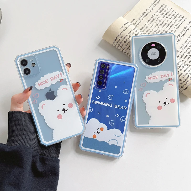 

Honor 50 Lite Case For Honor 50 Case Huawei P40 Lite 4G Nova 5T 8i 7i Mate 40 3030i Honor 20 30 Funda P50 Pro P40 P30 Soft Cover