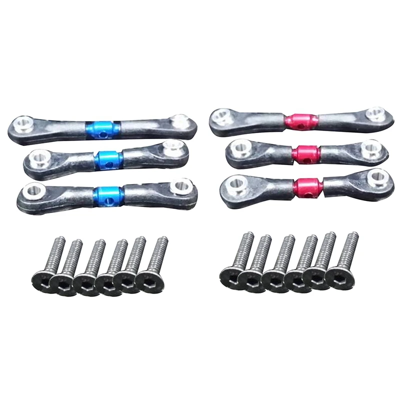 

2 комплекта, металлические рулевые тяги для Tamiya TT02 TT02T 1/10