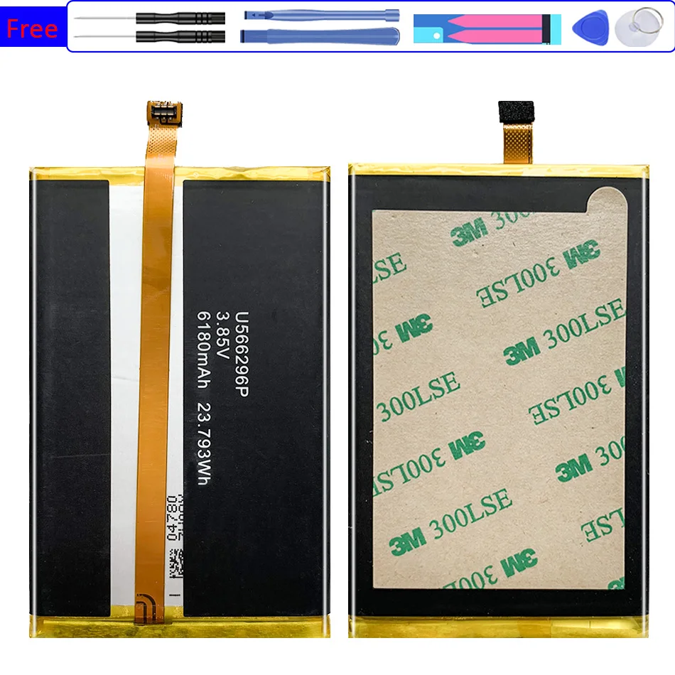 

6180mAh Battery For Blackview P6000
