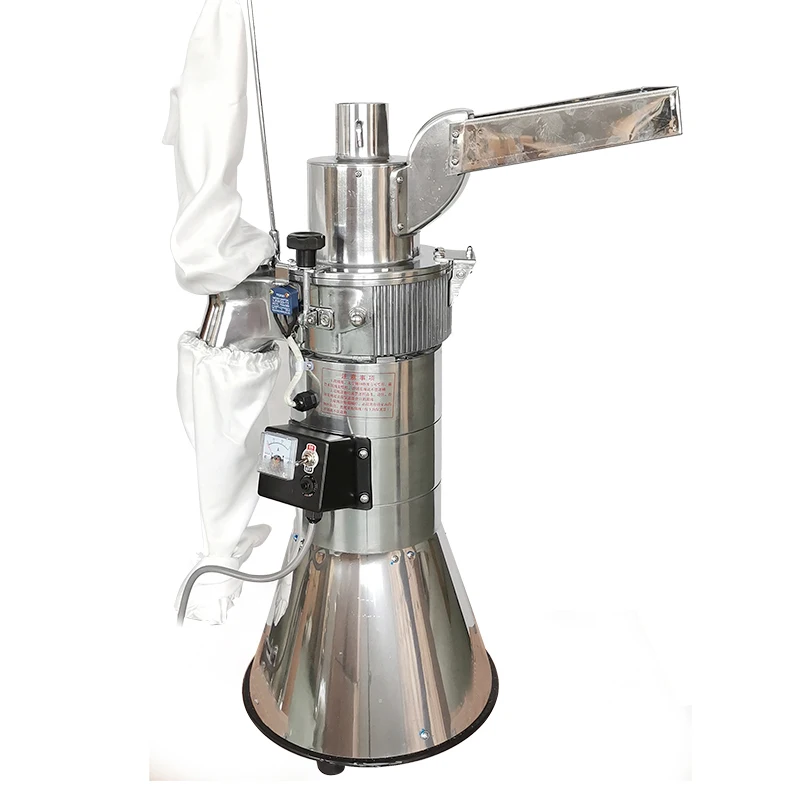 

DF-25 Automatic Coffee Grinder Machine Herb Grinding Medicine Pulverizer Coarse Cereal Flour Mill, Grinding Miller 1pc