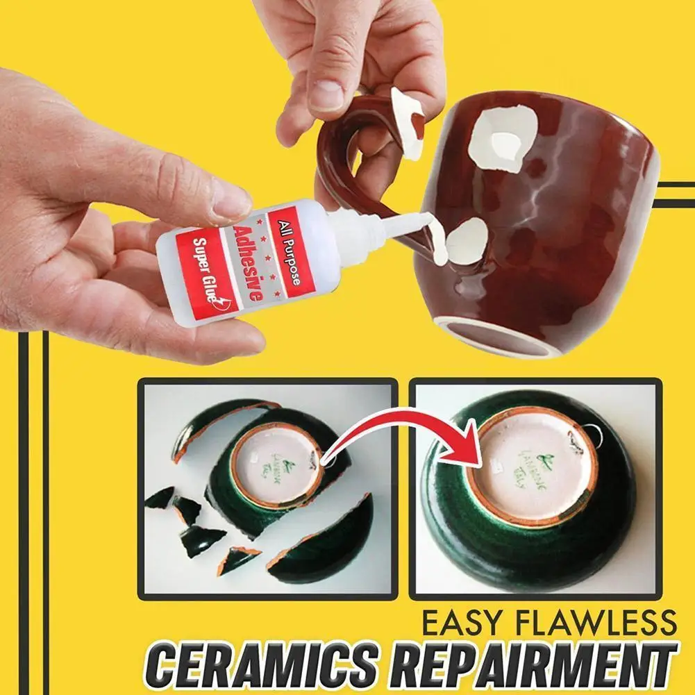 

Universal All Purpose Adhesive Super Glue Powerful Repair 20ml/50ml Glue Tire N9t8