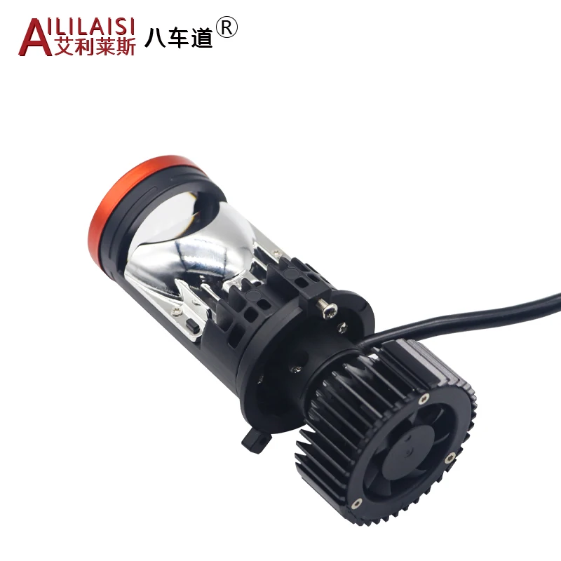 Светодиодная лампа H4 H7 для фар общего назначения автомобильный мини лазерный