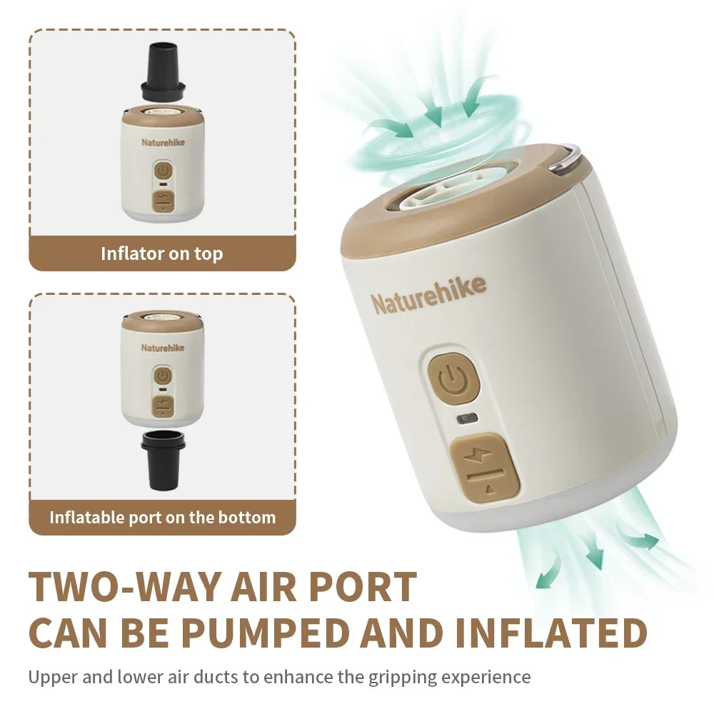 Naturehike Мини Портативный Многофункциональный Электрический Надувной Насос