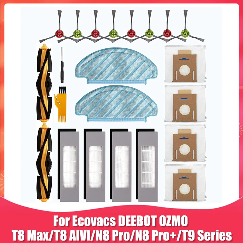 

Promotion!Replacement Parts For Ecovacs DEEBOT OZMO T8 Series T8 AIVI T8 Max N8 Pro N8 Pro+ Robot Vacuum Cleaner