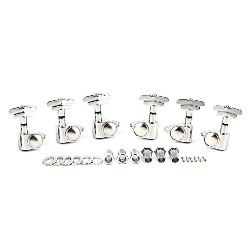 

3R3L Guitar Tuning Pegs Tuner Machine Heads Art Deco Rotomatic Tuners Imperial Style Head Replacement