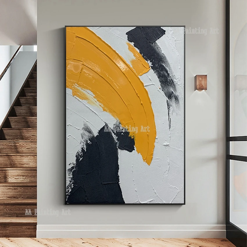 Тяжелый толстый нож картина маслом искусство без рамки лидер продаж Новое