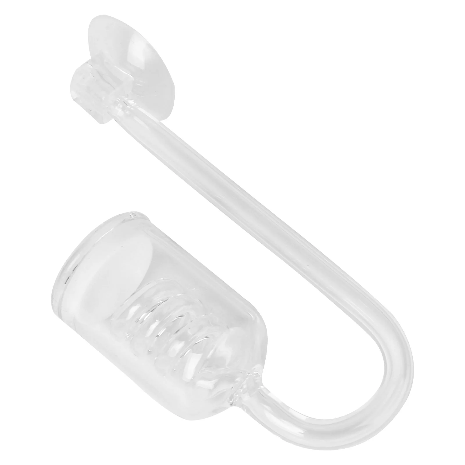 

CO2 Regulator Diffuser Check Glass Tube wiht Suction Cup for Aquarium Fish Tank